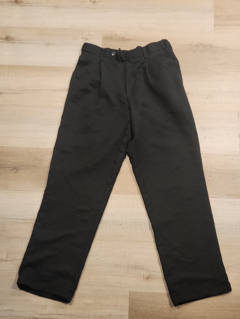 Perry Ellis Black Classic Chino Pants